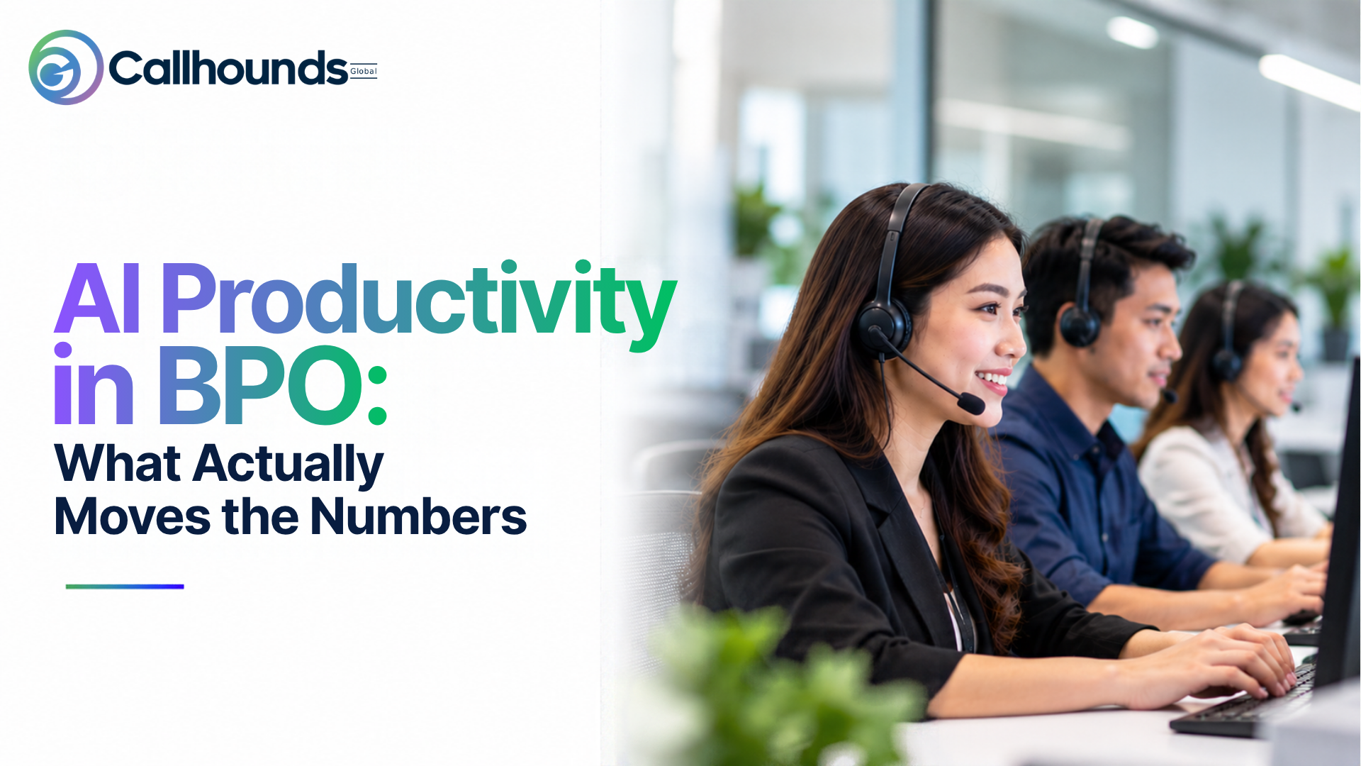 AI Productivity in BPO: What Moves the Numbers in 2026