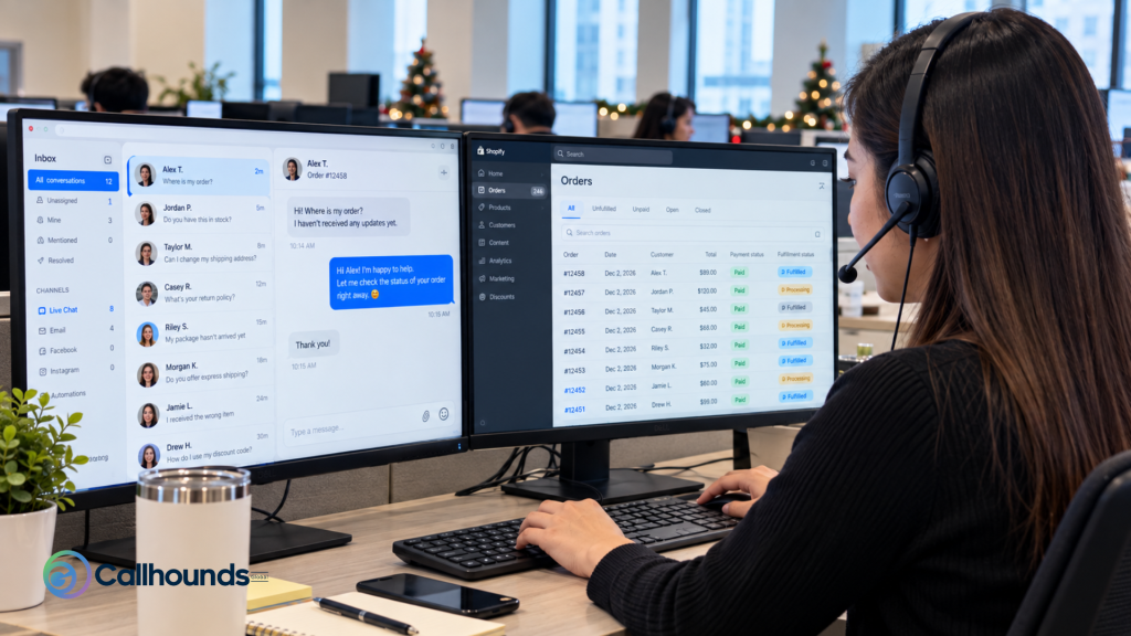 Holiday Peak Customer Service for Ecommerce